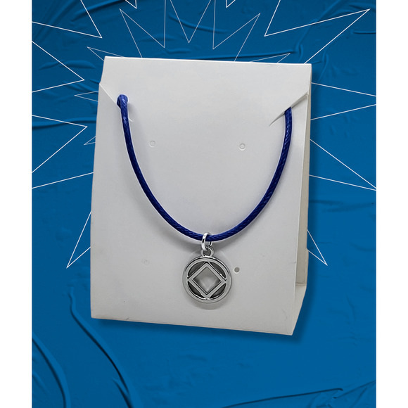 12 colors available Narcotics Anonymous adjustable charm necklace! NA jewelry. - Picture 3 of 6